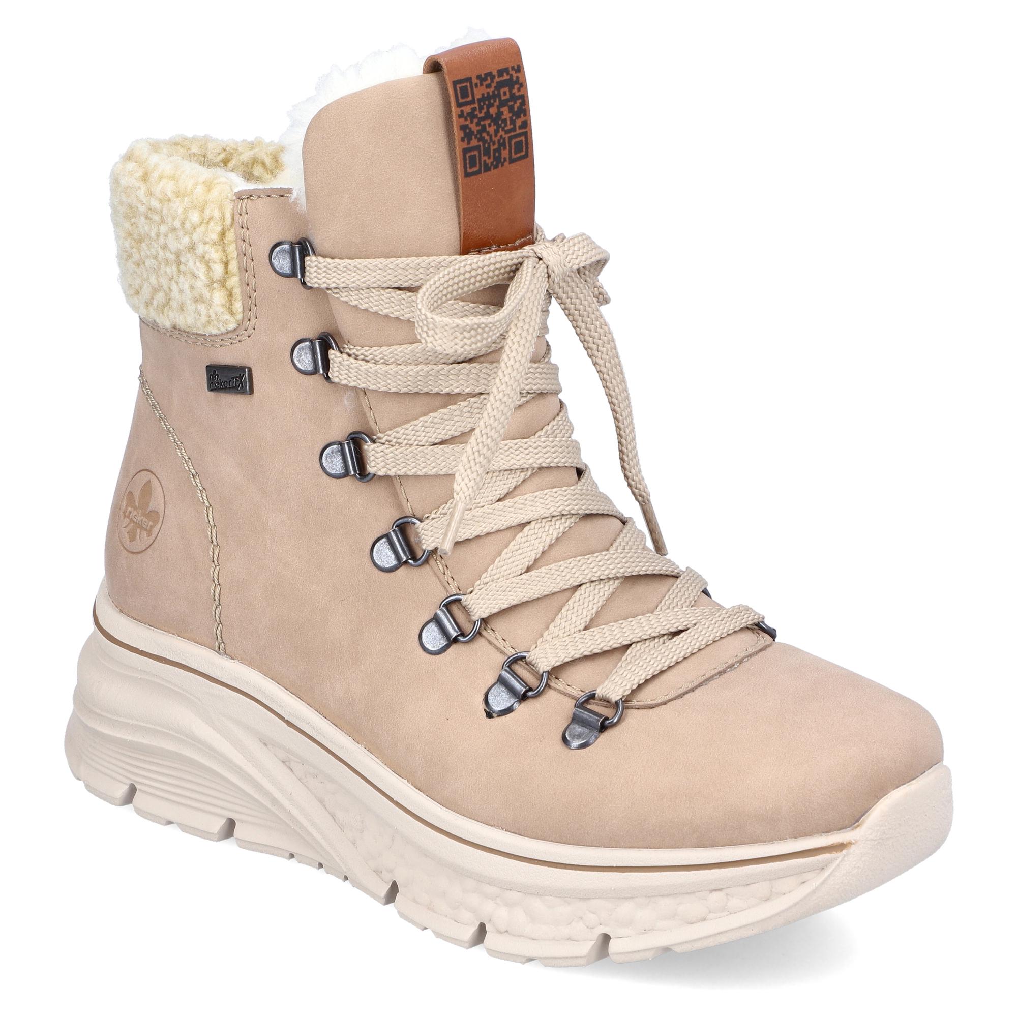 Ботинки женские зимние Rieker р. 37 Бежевый (013726-37)