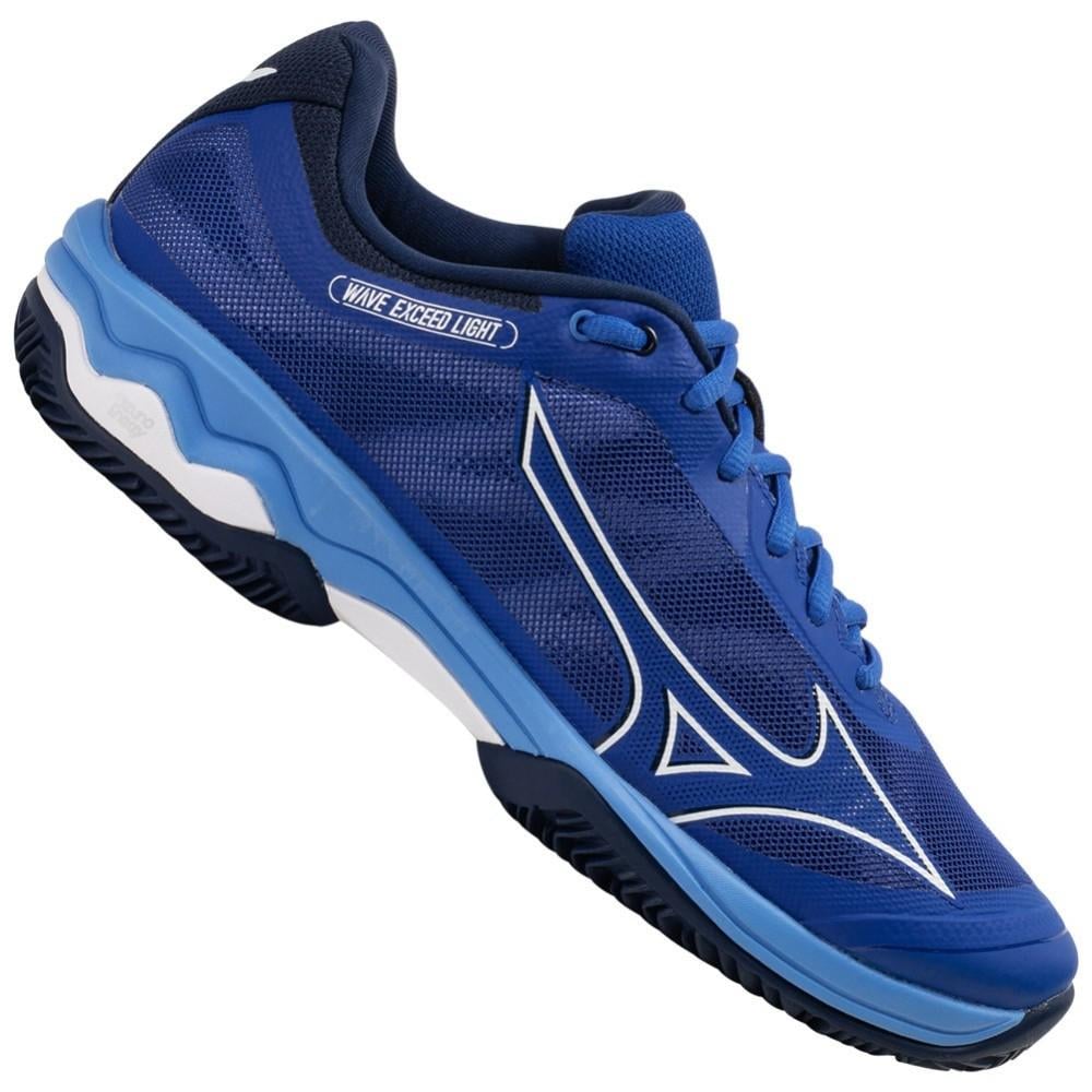 Кроссовки Mizuno SHOE WAVE EXCEED LIGHT Clay р. 41 Синий (UK 7.5 61GC2220-26 41) - фото 2