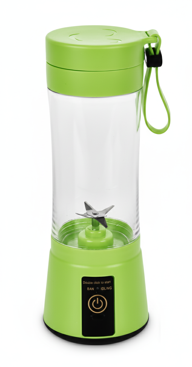 Блендер бутылка USB Rechargeable 380 мл Зеленый (30481) Блендер бутылка USB Rechargeable 380 мл Зеленый (30481)