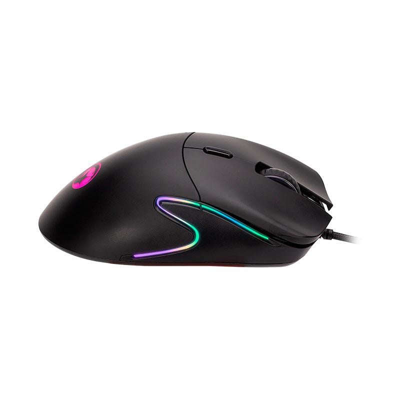 Компьютерная мышка проводная Marvo Capo 30 Wired Programmable Mouse M528 с RGB-подсветкой Черный (22562477) - фото 2