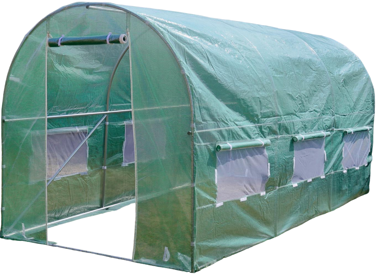 Теплица с окнами Malatec 6 м² 300х200х200 см (9835592)