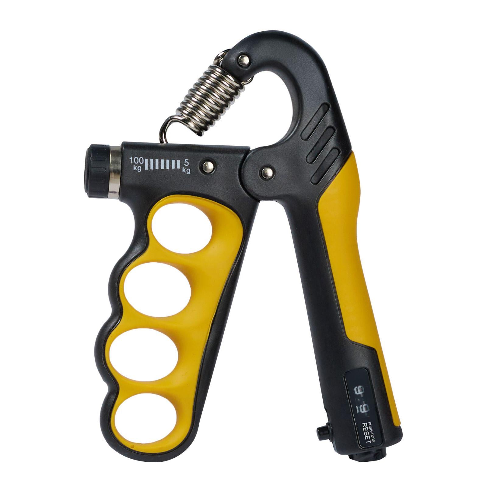 Эспандер ручной TECOFIT 5-100 кг Желто-черный (TOP231111538)