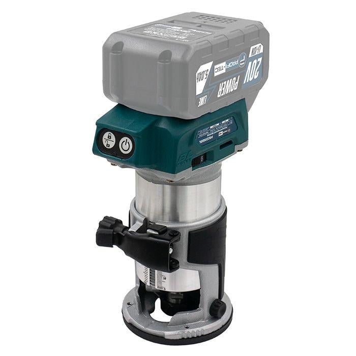 Фрезер аккумуляторный PROFI-TEC 20V PRD2068BL без аккумулятора и зарядного устройства (005707) - фото 2 Фрезер аккумуляторный PROFI-TEC 20V PRD2068BL без аккумулятора и зарядного устройства (005707) - фото 2