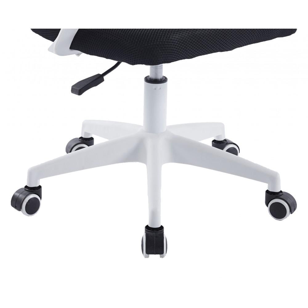 Крісло Bonro BN-619 Білий/Чорний - фото 5 Крісло Bonro BN-619 Білий/Чорний - фото 5