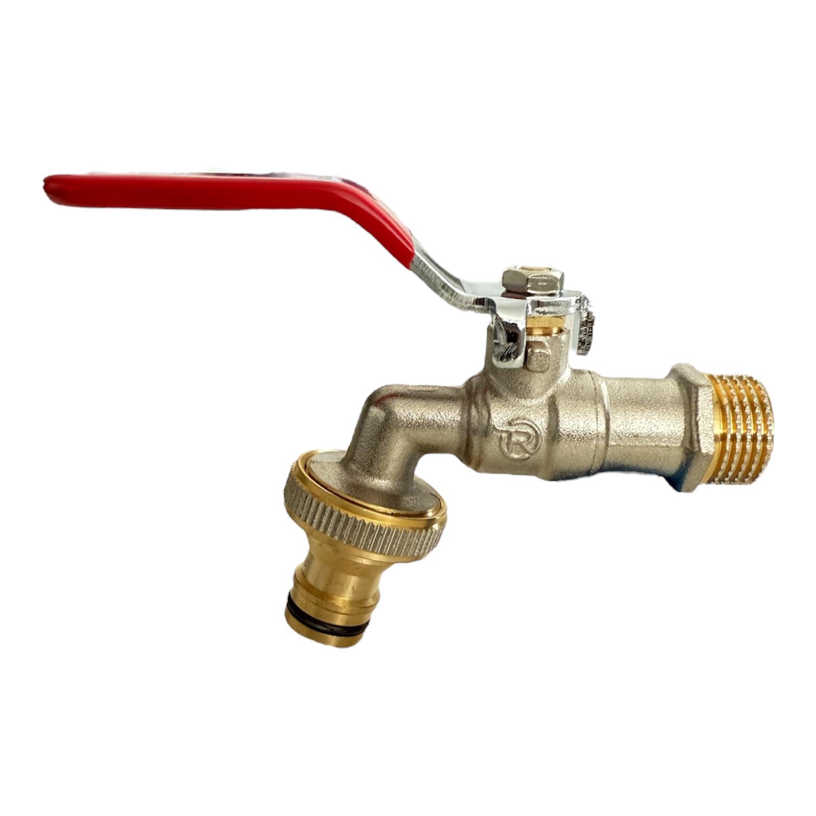 Кран поливу REIGER 1/2" зі швидкоз'ємним адаптером (00-00009417)