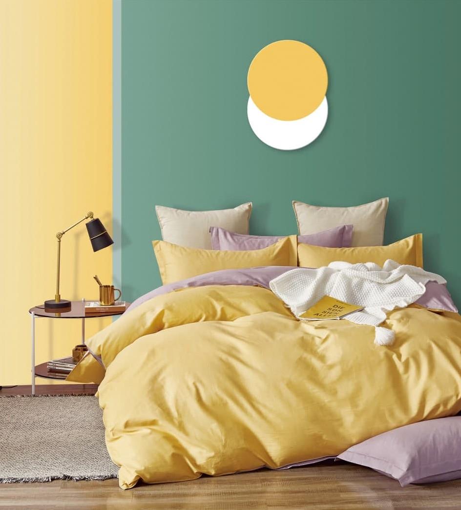 Постельное белье Lotus Home Basic евро Желтый (svt-2000022299046)