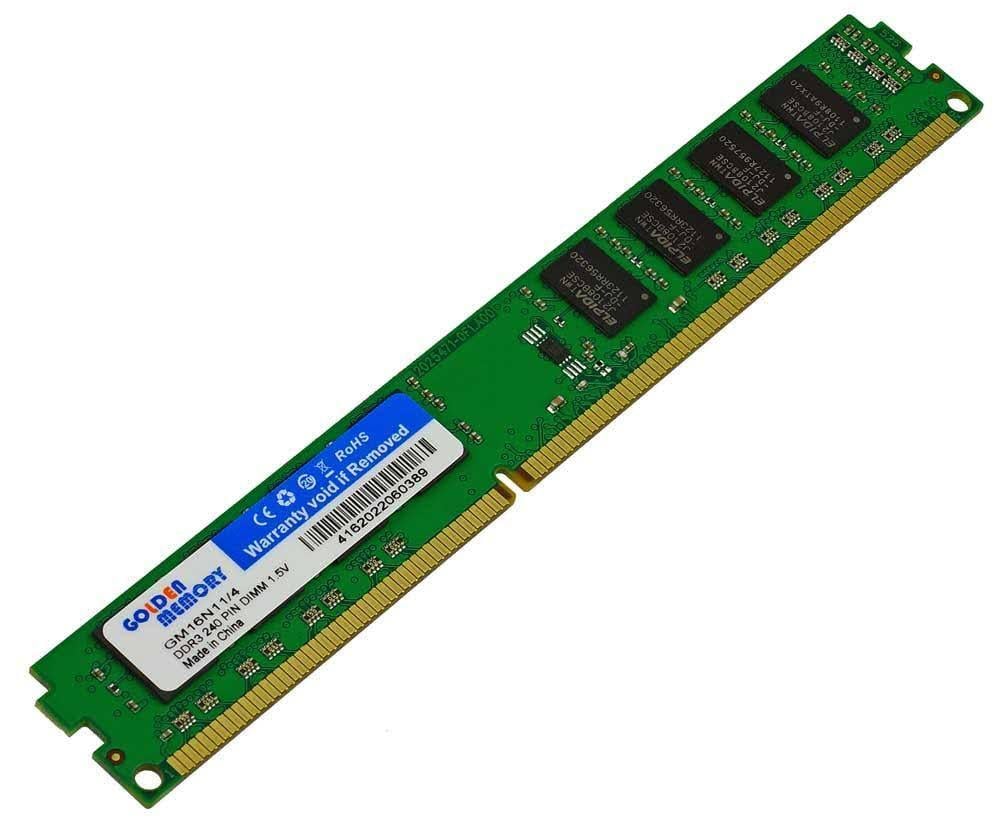 Оперативна пам'ять Golden Memory DDR3 4GB 1600MHz, PC3-12800 (GM16N11/4) Оперативна пам'ять Golden Memory DDR3 4GB 1600MHz, PC3-12800 (GM16N11/4)