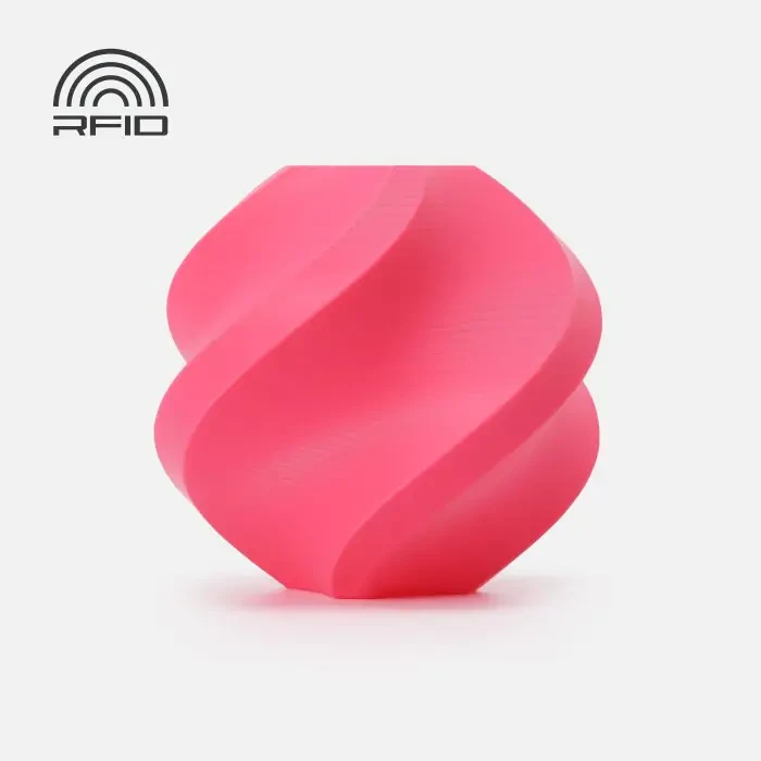 Пластик Bambu Lab PLA Basiс с RFID-меткой и катушкой Hot Pink (10204) Пластик Bambu Lab PLA Basiс с RFID-меткой и катушкой Hot Pink (10204)