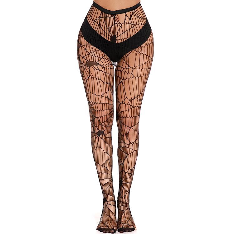 Колготки для женщин с паутиной в сеточку One size Черный (К9802) - фото 9 Колготки для женщин с паутиной в сеточку One size Черный (К9802) - фото 9