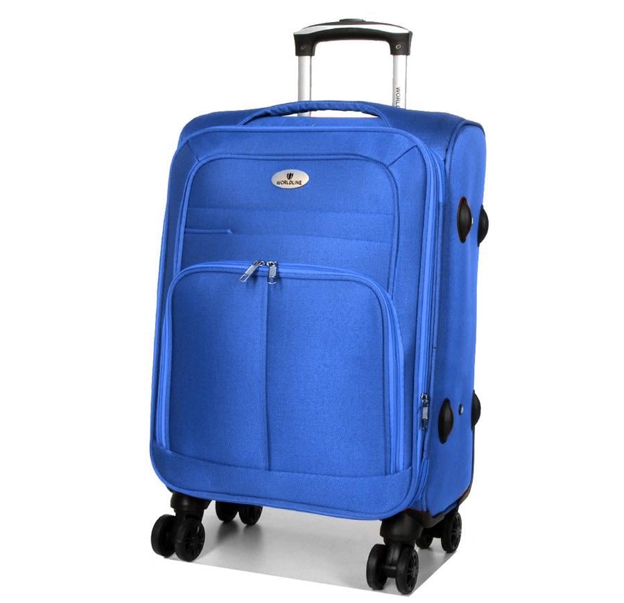 Чемодан маленький AIRTEX Worldline 619 ручная кладь S Синий