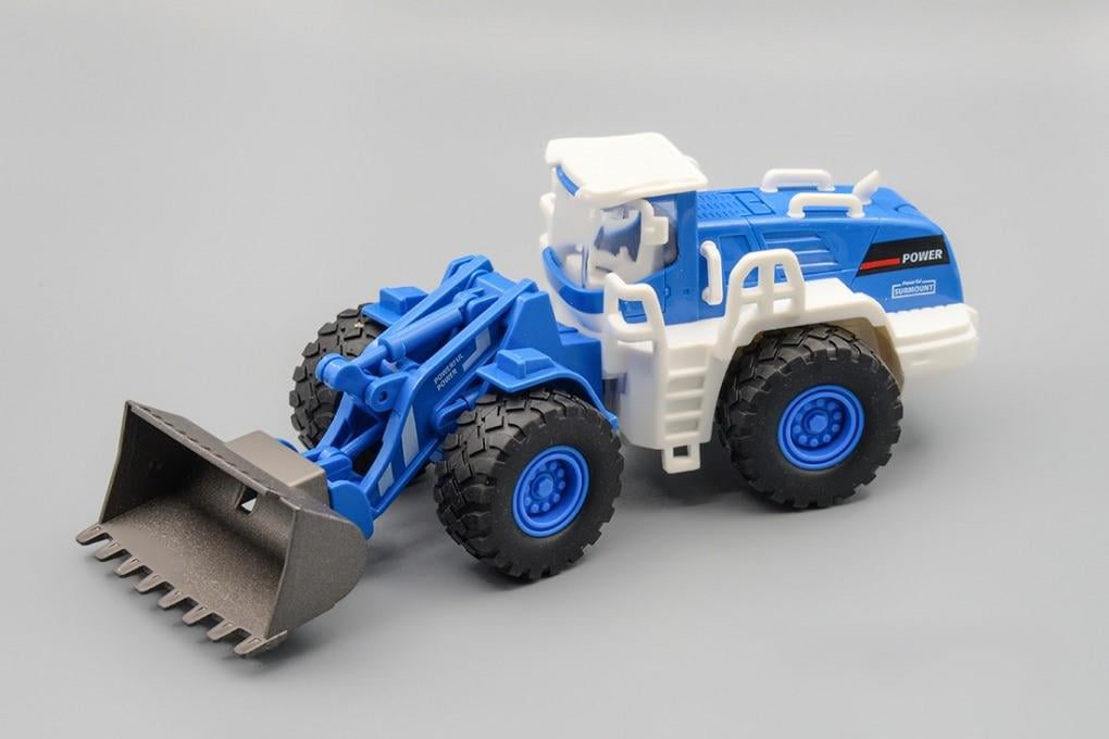 Игрушечный экскаватор CLM-21В "Строительная техника" инерционный