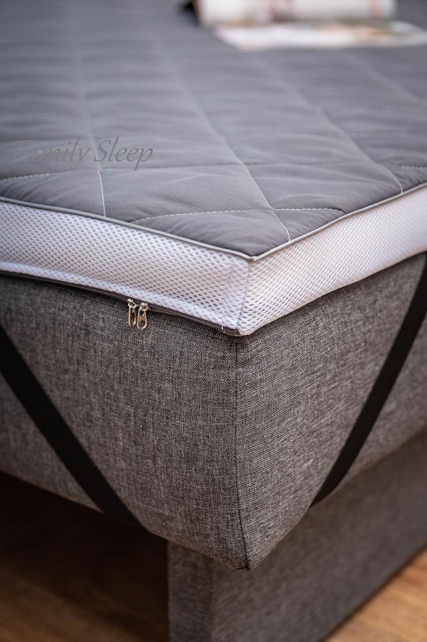 Матрас тонкий на диван футон/топпер Family Sleep Rain 6 см 4/4 180х190 см (10016482) - фото 4