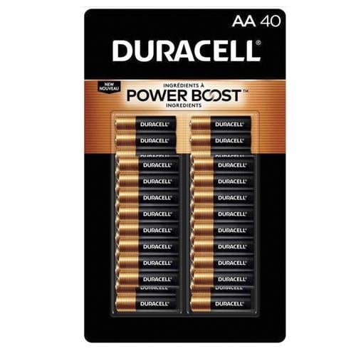 Батарейки щелочные Duracell AA LR06 MN1500 40 шт.