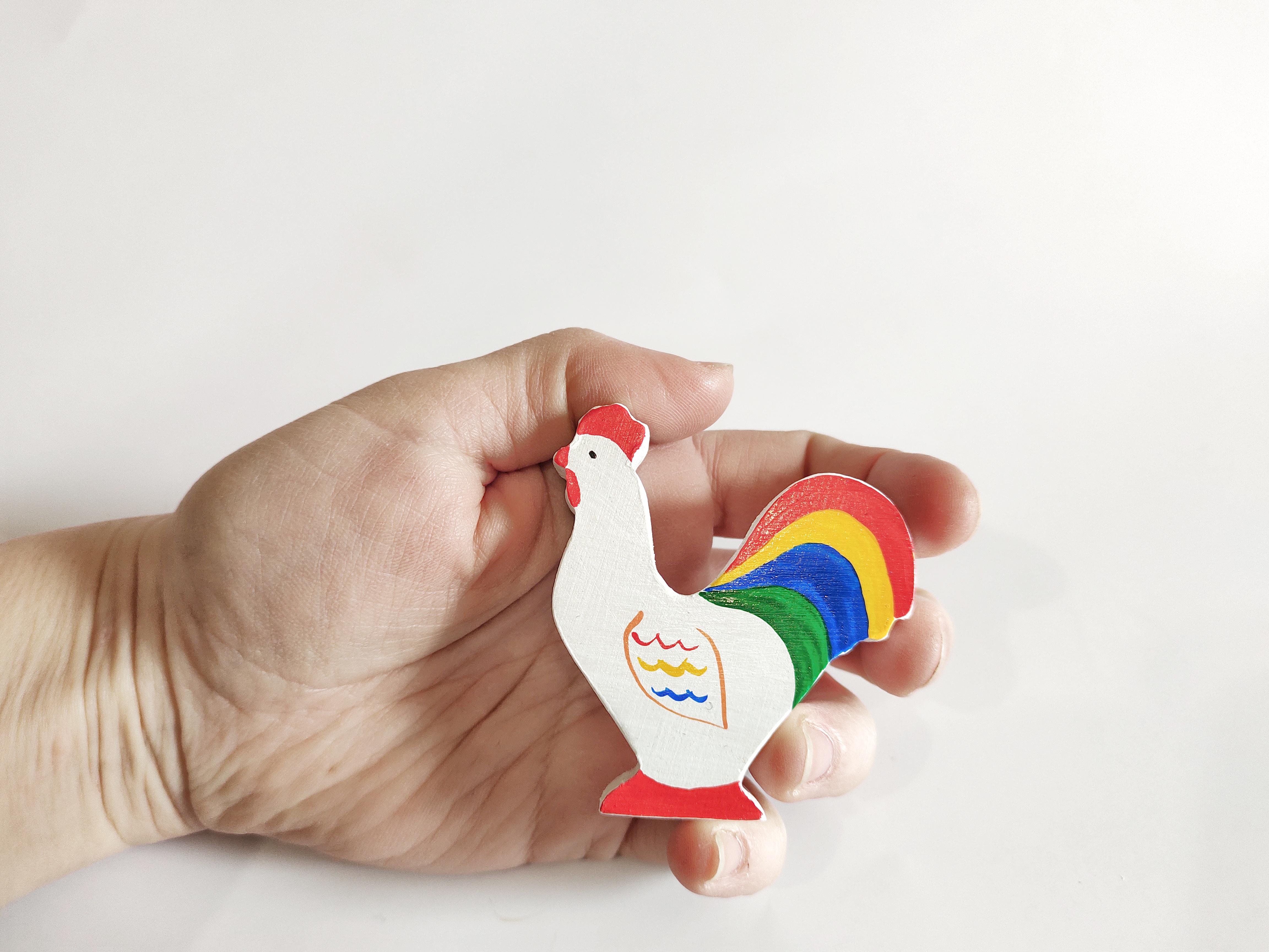 Фигурка HEGA Петушок покрашенная (7) - фото 8 Фигурка HEGA Петушок покрашенная (7) - фото 8