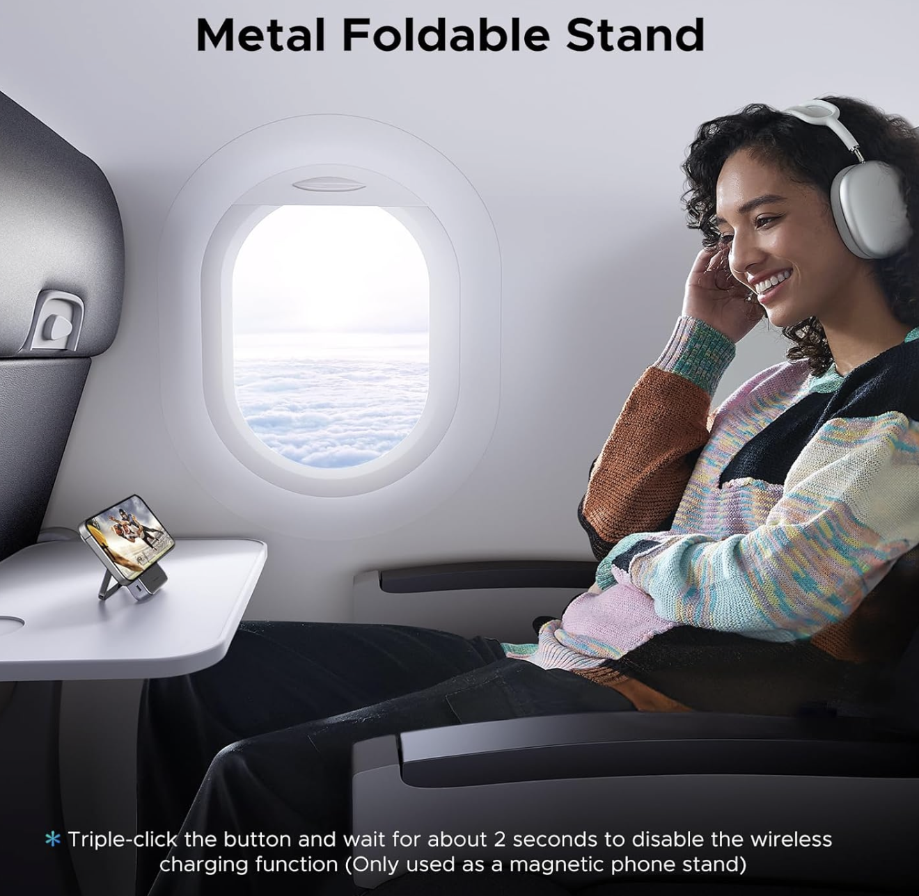 Магнитная батарея UGREEN Uno 20Вт Qi2 10000 mAh Magsafe Power Bank Black - фото 9 Магнитная батарея UGREEN Uno 20Вт Qi2 10000 mAh Magsafe Power Bank Black - фото 9