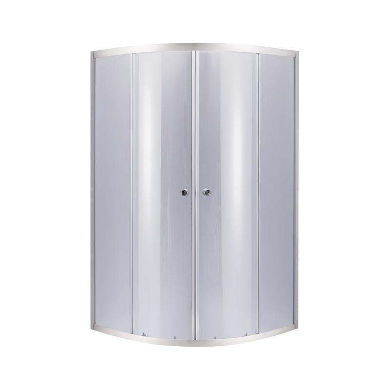 Душова кабіна Lidz Latwa SC90x90.SAT.MID.GR скло тоноване 4 мм без піддону (46745)