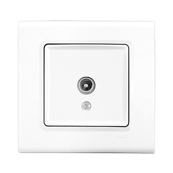 Розетка телевизионная Viko Linnera Белый