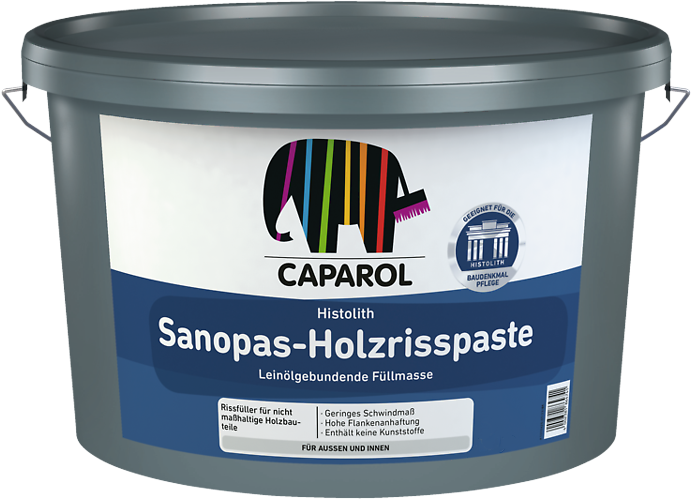 Паста для заполнения трещин Caparol Histolith Sanopas-Holzrisspaste 2,5 кг (2620814327)