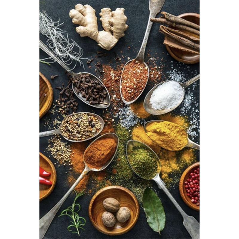 Алмазная мозаика Strateg Премиум Пряности 40x50 см (Str-GC86118)