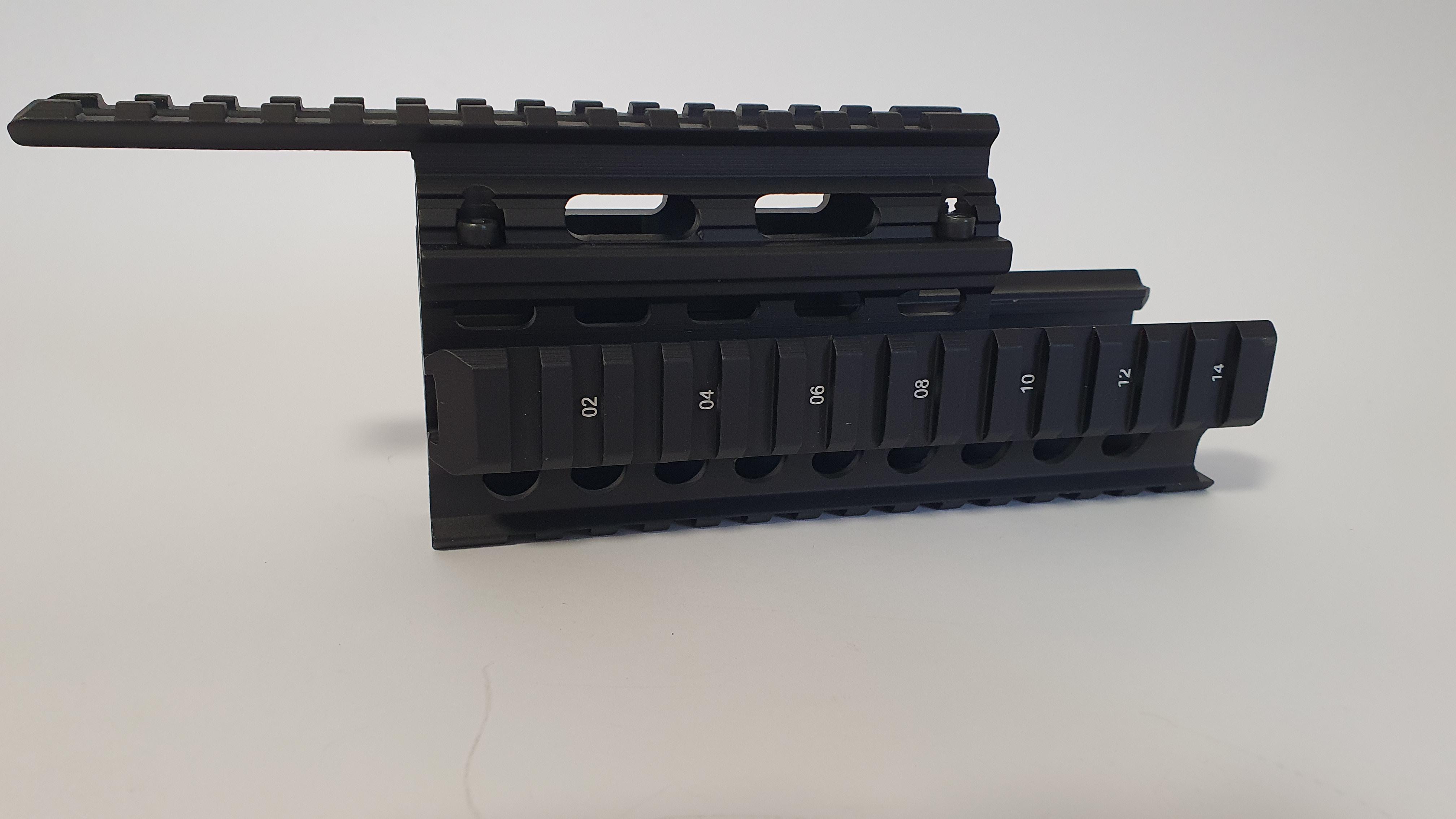 Цевье для АК-74 с планками Пикатинни (Picatinny) - фото 4 Цевье для АК-74 с планками Пикатинни (Picatinny) - фото 4