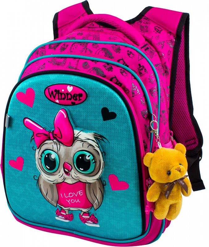 Рюкзак Winner Stile 29х17,5х38,5 см Розовый (8021)