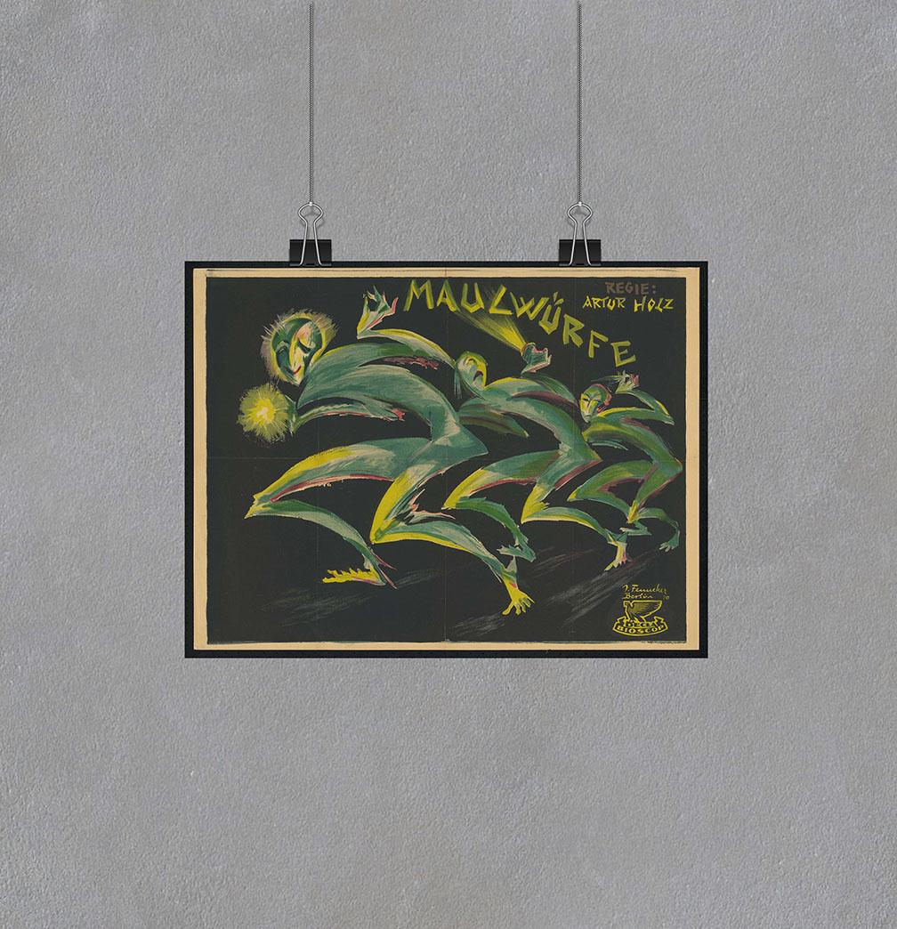 Постер Родинки 1920 г. Режиссёр Артур Хольц формат А-1 (Afisha1910003_Poster)