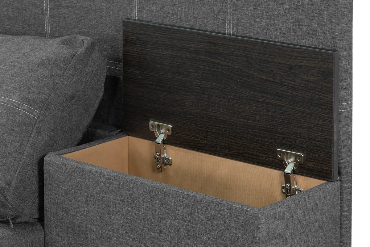 Диван трансформер Преміум 270х112 см Сірий (29557867) - фото 6 Диван трансформер Преміум 270х112 см Сірий (29557867) - фото 6