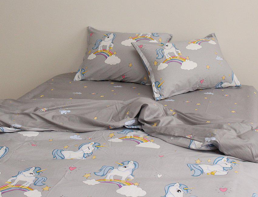 Комплект постельного белья с компаньоном S419 двуспальный (29-77-TAG satin 2-sp-419-2)