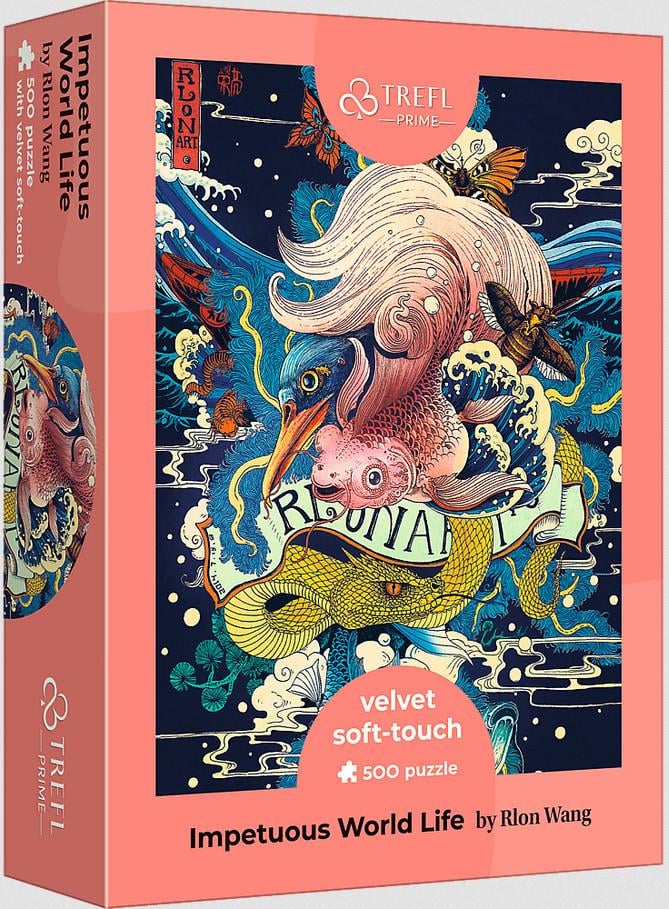 Пазл Trefl м'який оксамит: Бурхливе життя 500 ел.