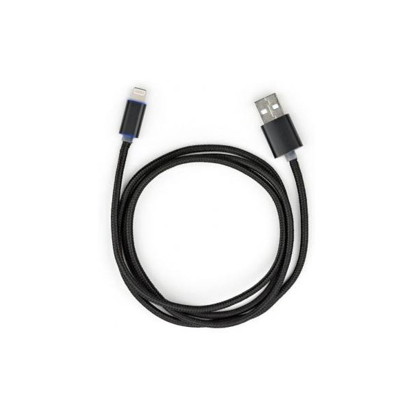 Кабели Vinga USB 2.0 AM to Lightning 1 м Black (VCPDCLLED1BK)