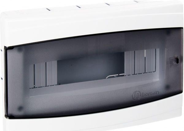Щиток розподільний Borsan BR-807 пластиковий на 12 модулів внутрішній Щиток розподільний Borsan BR-807 пластиковий на 12 модулів внутрішній