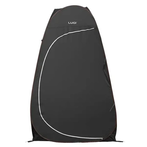 Палатка душ-туалет автоматическая 120х120х190 см Черный (LU-015DB)