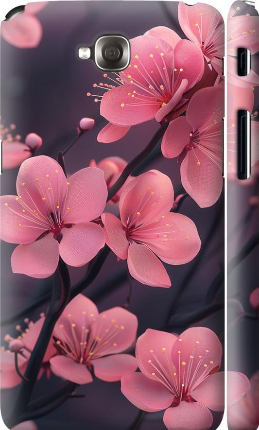 Чехол на LG G Pro Lite Dual D686 Пурпурная сакура (6075m-440-42517)