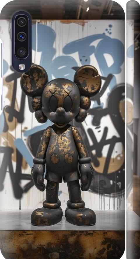 Чехол на Samsung Galaxy A50 2019 A505F Bronze kaws v2 (6098m-1668-42517)