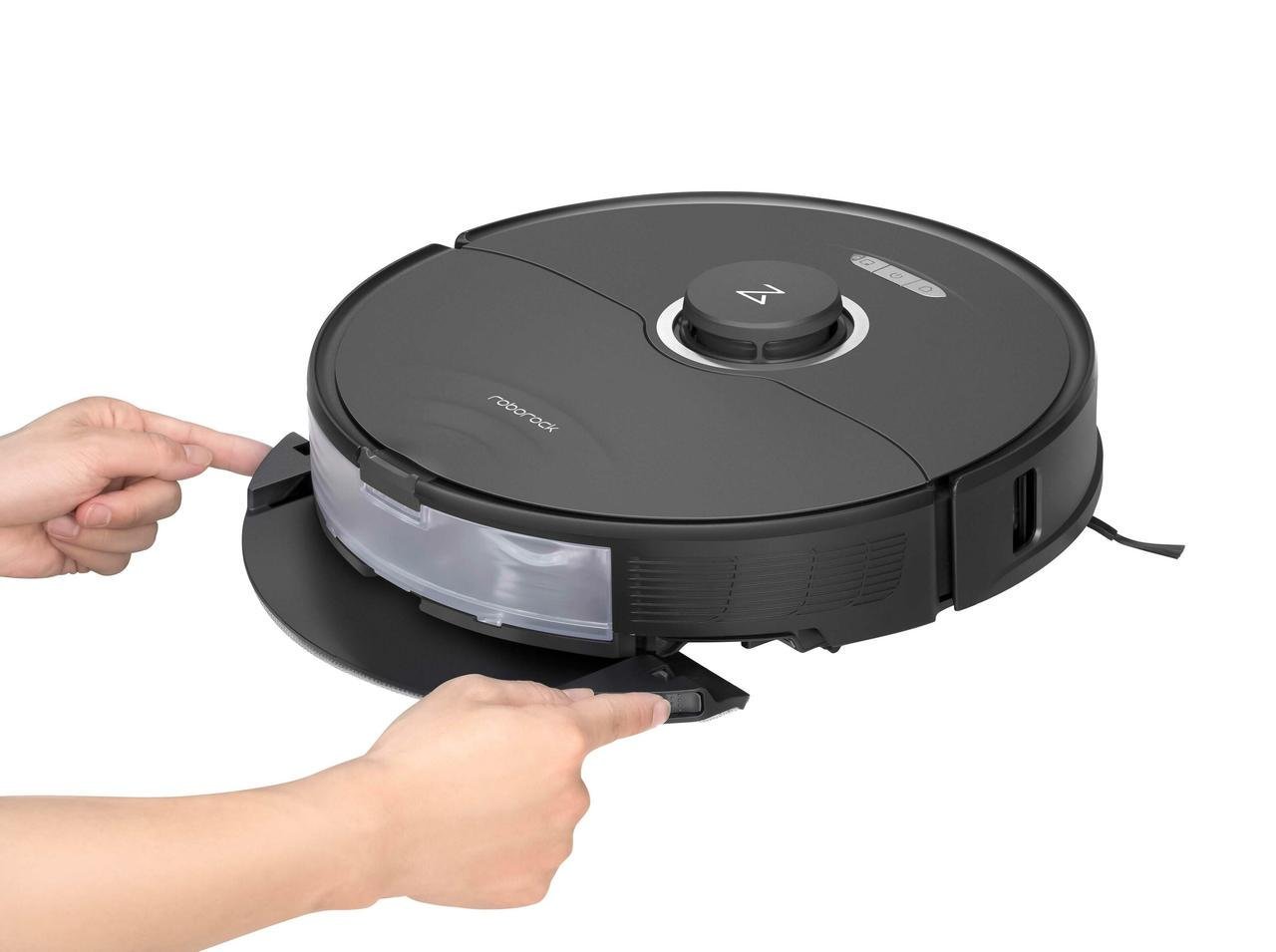 Робот-пилосос з вологим прибиранням Roborock S8 Black (478839) - фото 8