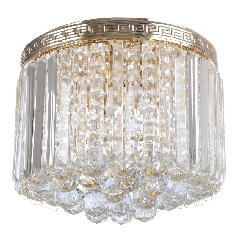 Люстра стельова торт Brille BCL-608C/2xE14/6x3 W LED з підсвічуванням велика