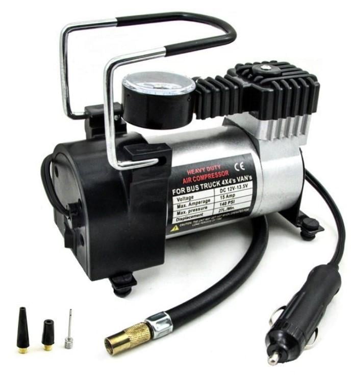 Автомобильный компрессор для подкачки шин 12V 12 Amp 150PSI 35 л (2104619439)