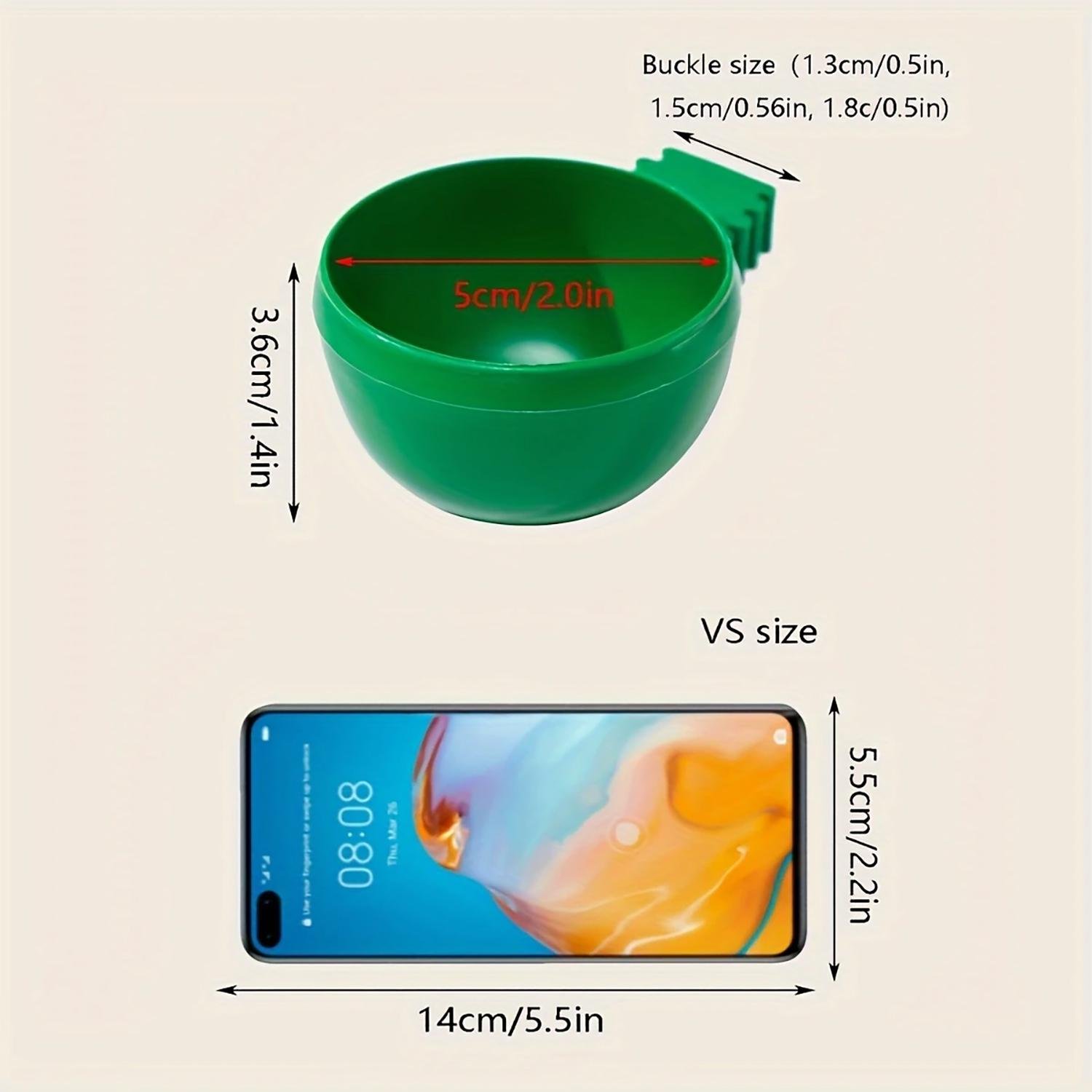 Годівниця підвісна для птахів і гризунів в клітку (87362) - фото 4