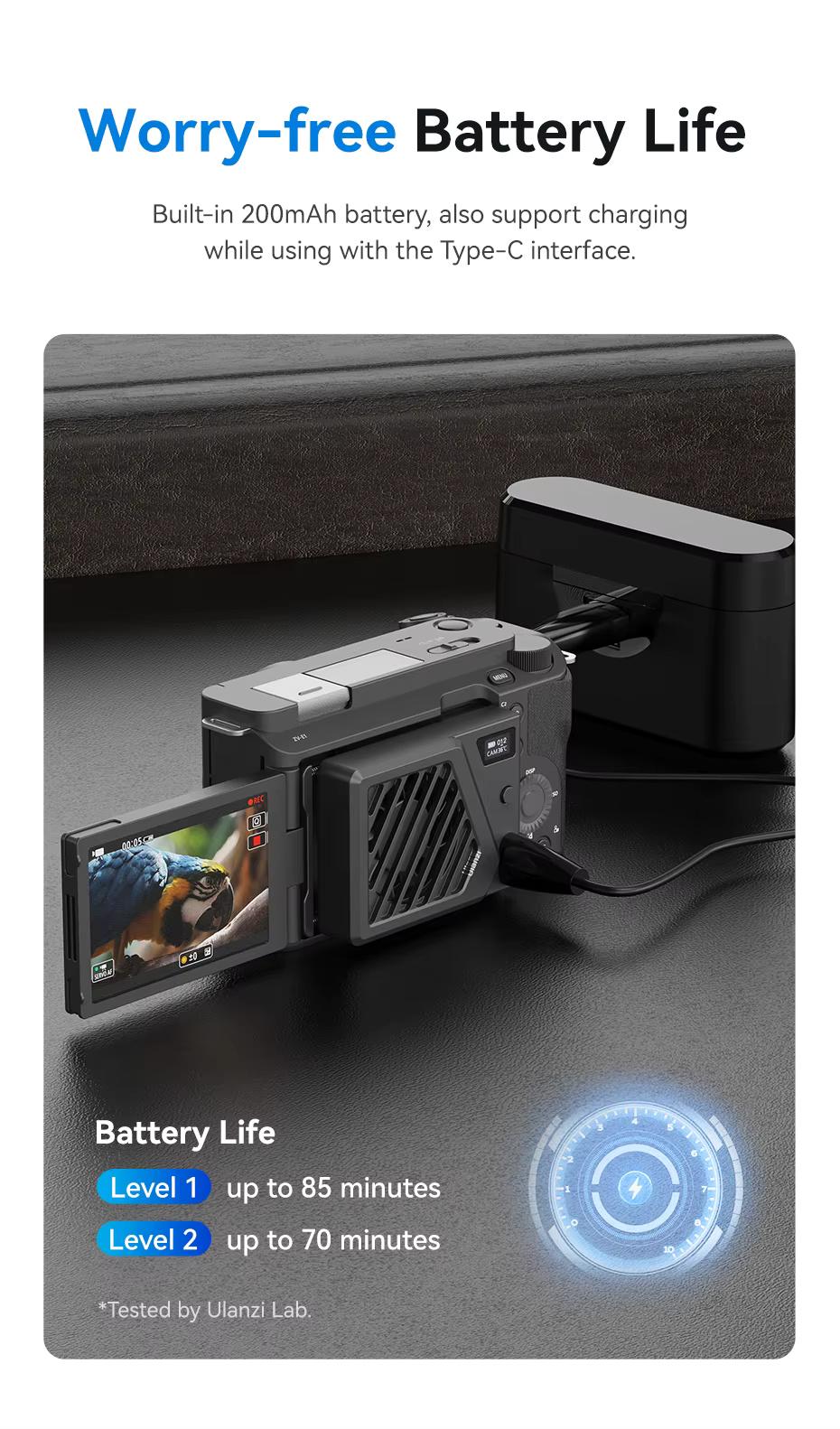 Комплект охолодження Ulanzi CА25 для фотокамер Black (CА25U) - фото 7 Комплект охолодження Ulanzi CА25 для фотокамер Black (CА25U) - фото 7