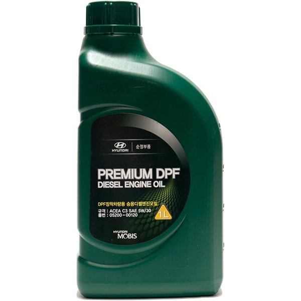 Масло Mobis Premium DPF Diesel 5W-30 1л (05200-00120)