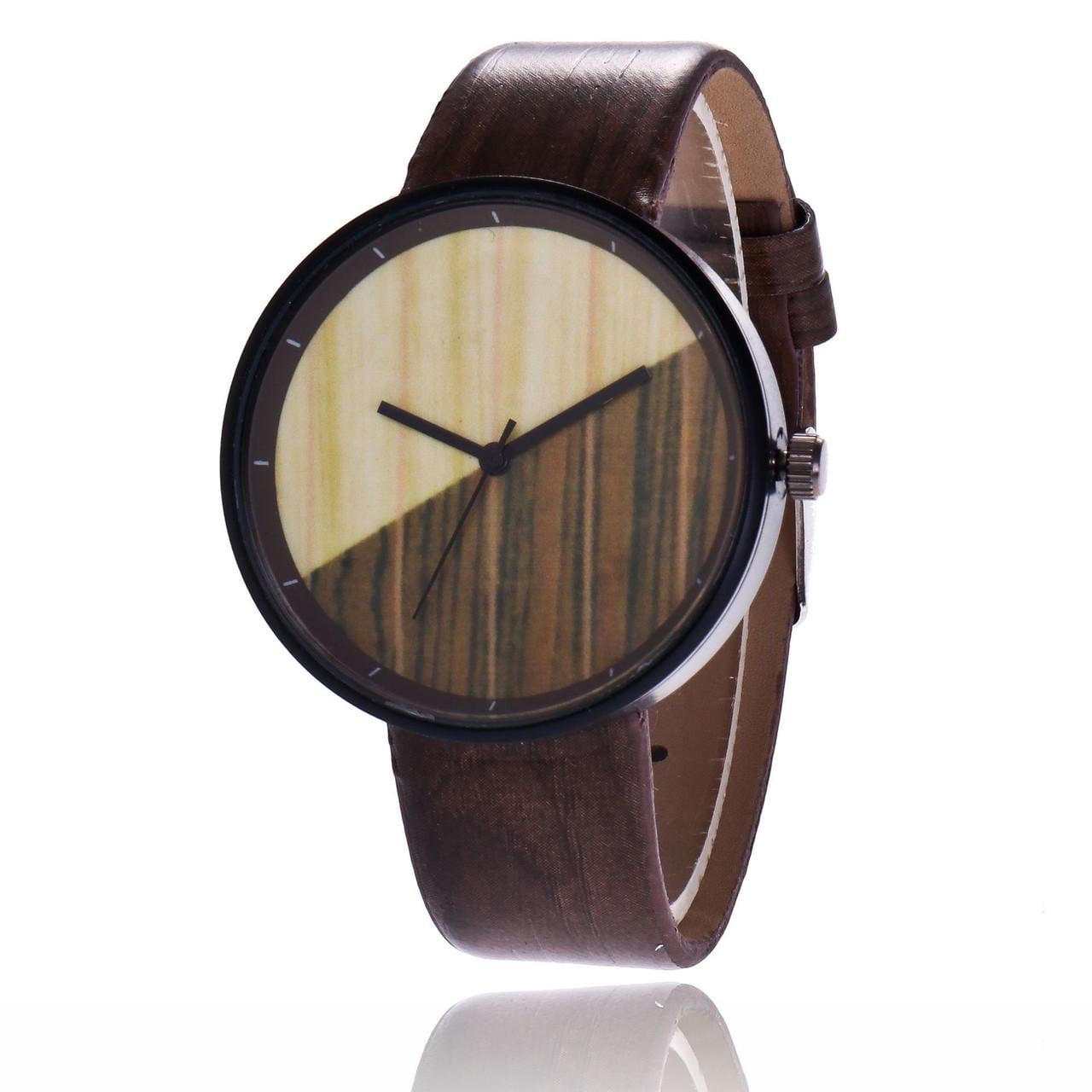 Наручные часы женские Wood watch коричневом (812769634)