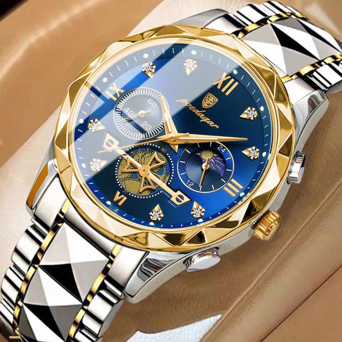 Годинник наручний чоловічий Poedagar Turbo Silver (1680) - фото 3