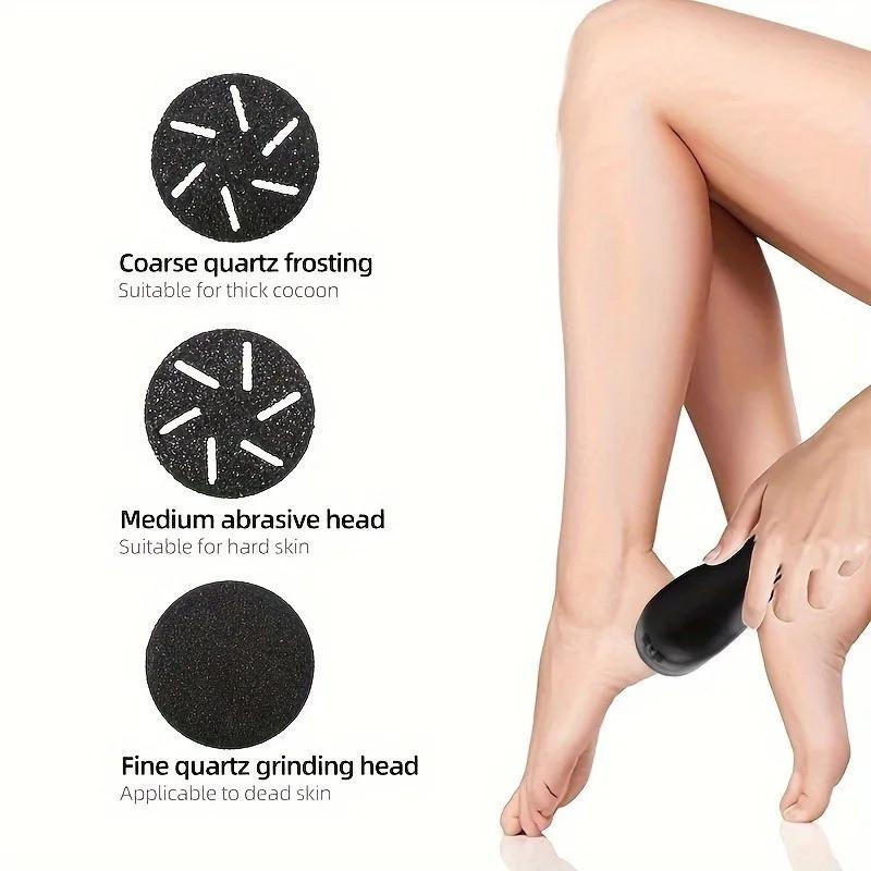 Пилка-пемза для п'ят REMOVER Callus MT-510 з LCD-дисплеєм 1200 мА/год 2 режими вологозахист Black - фото 7