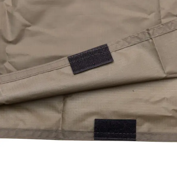 Дождевик-пончо защитный с капюшоном Хаки (LU-029GR) - фото 10