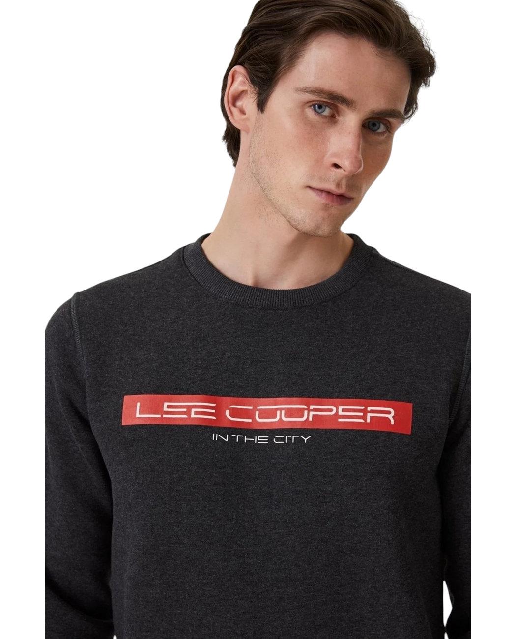 Світшот чоловічий Lee Cooper 231LCM241022.7504 L Антрацит (8682272351695) - фото 2