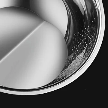 Миска-друшляк 26x12,8 см 4,5 л (C01690) - фото 6