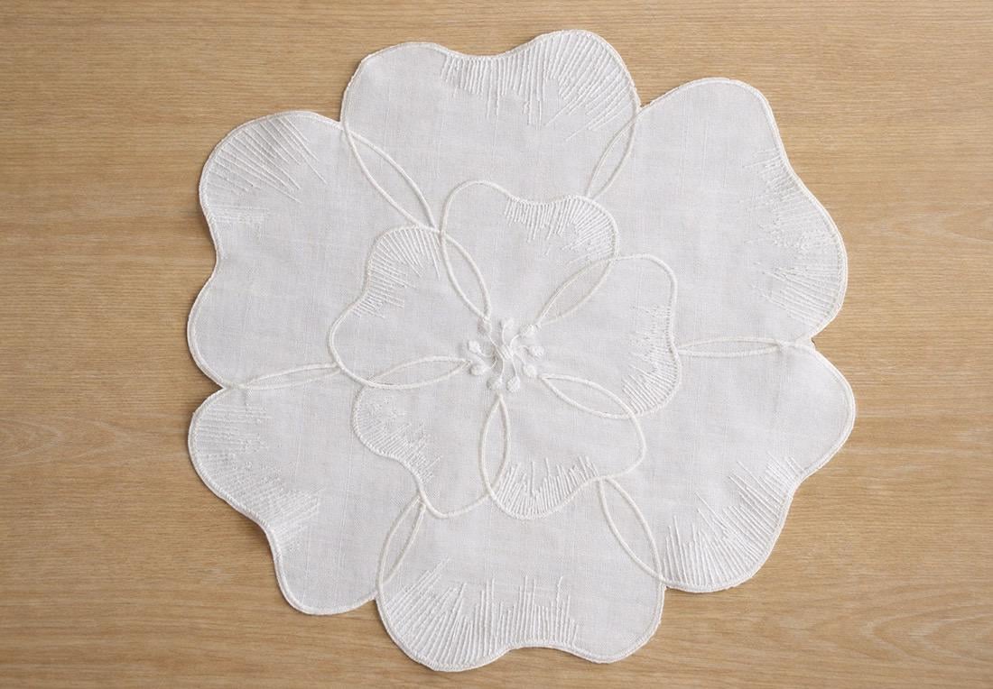 Набор сервировочных салфеток в форме цветка Petal Light 3 шт. 38 см (445-275)