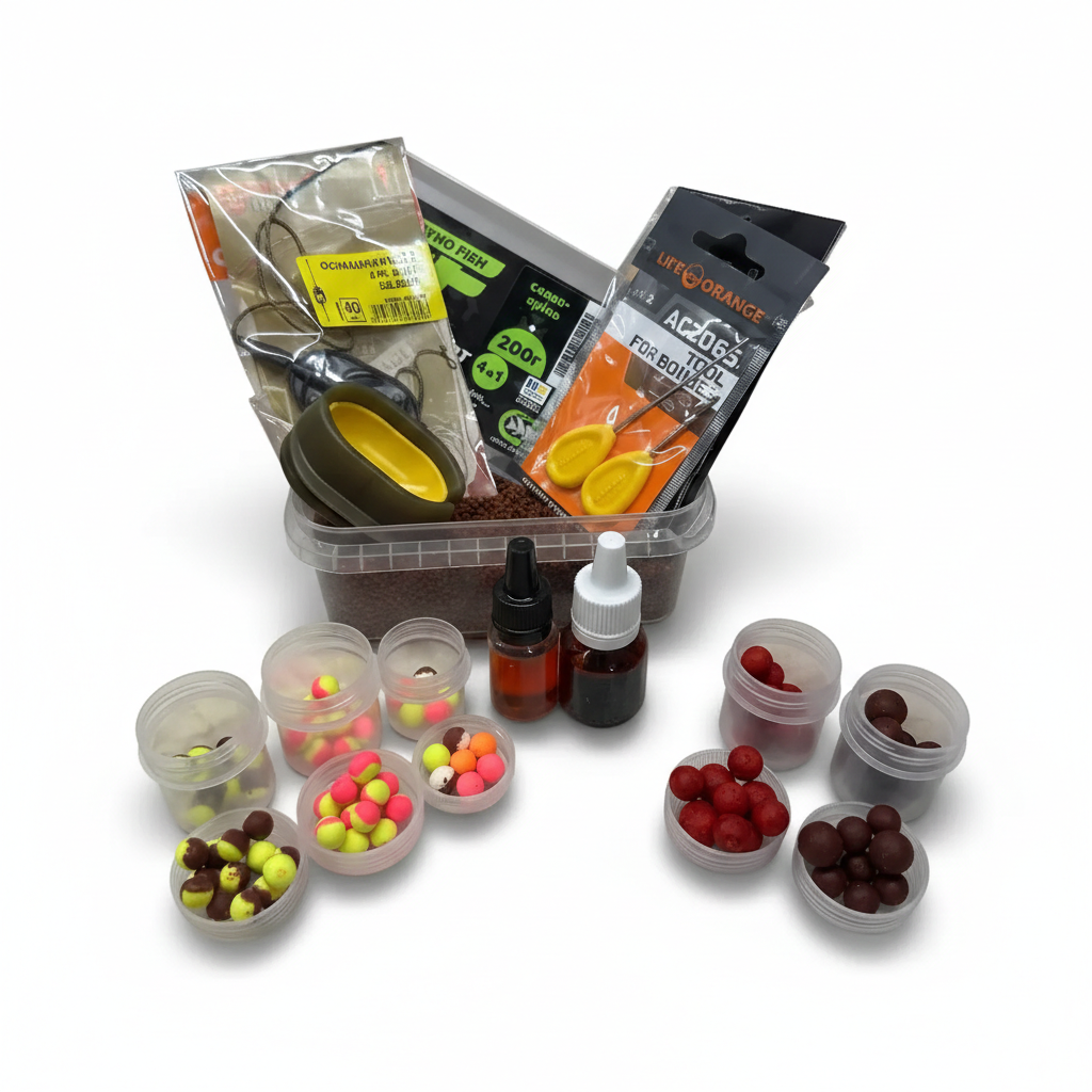 Набор карповый фидерный Foodie Fish для ловли на флет mini (2614424412)