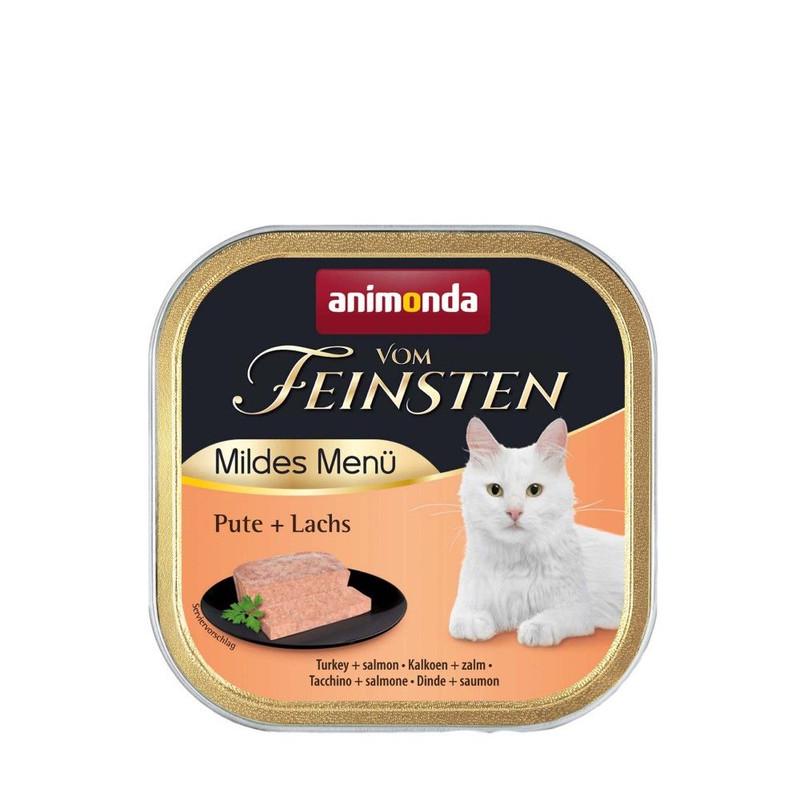 Консерви для кішок Animonda Vom Feinsten Mild Menu Pure turkey з індичкою для чутливого травлення 100 г (83049)