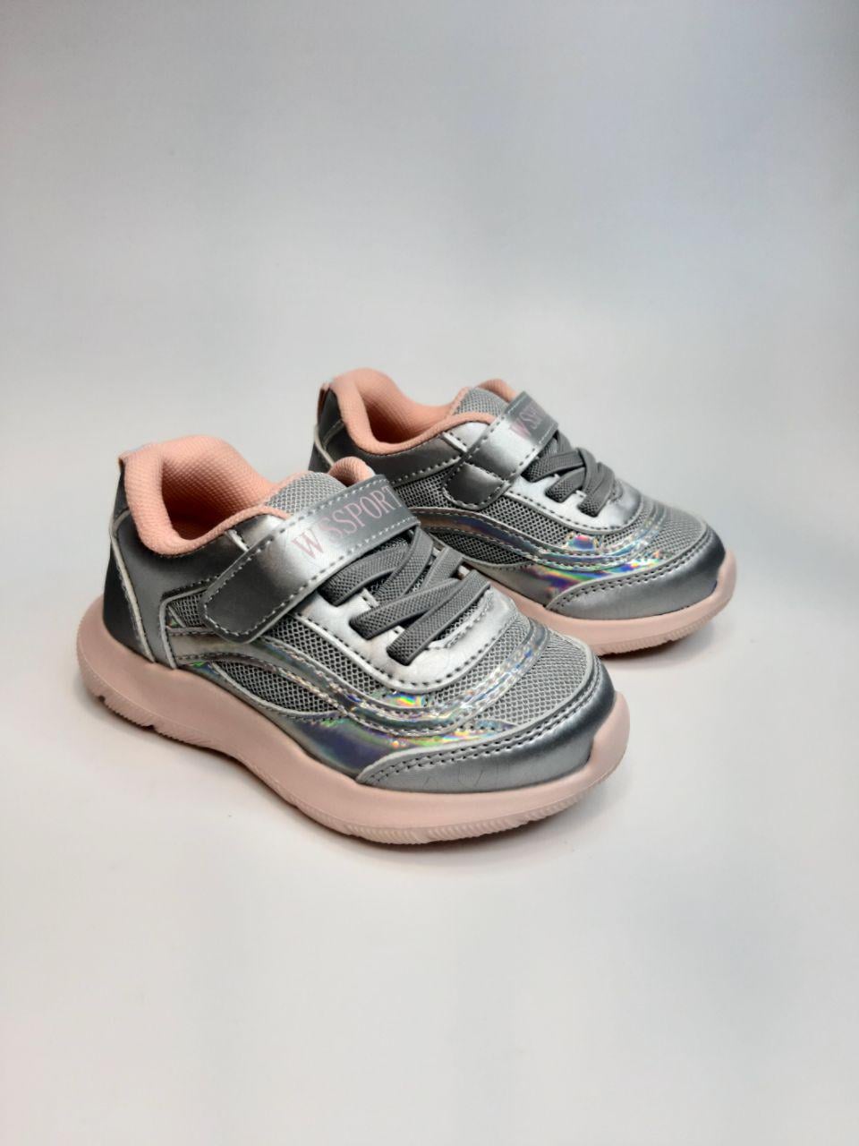 Кроссовки для девочки Weestep р. 23 14,8 см Серый (812653179 S)